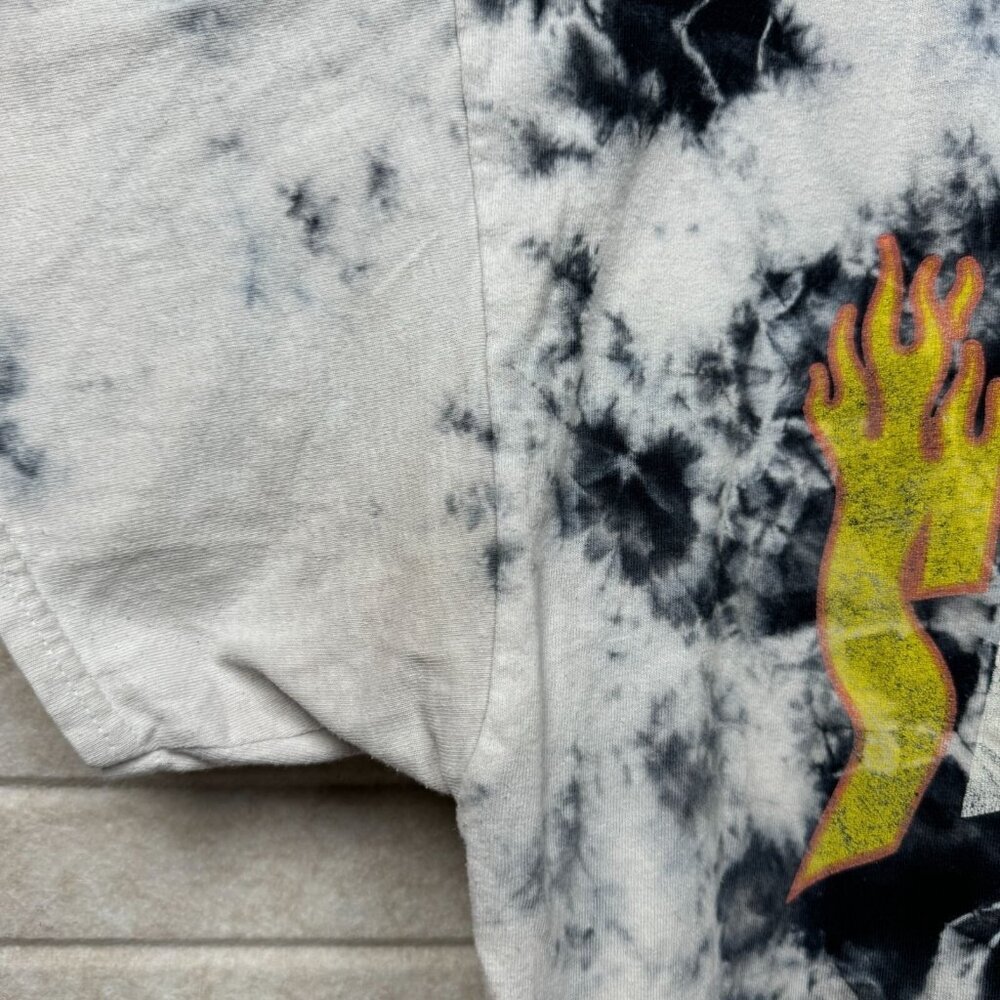 Gildan Tie Dye Savage Vibes Graphic Short Sleeve T-Shirt Men’s XL - Picture 3 of 10